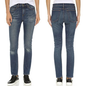 NWOT Rag & Bone High Rise Dre Slim Boyfriend Jean Exeter Casual Women’s Denim 26